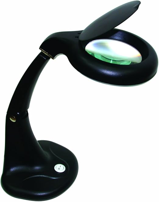 5X Desk Type Magnifier Black Office Products