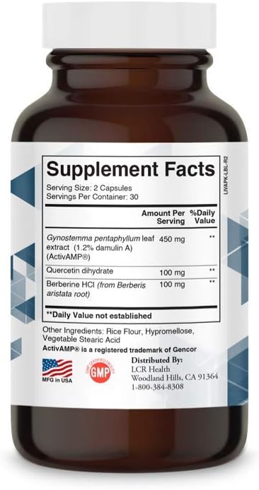 LCR Health™ Active-PK™ Longevity Activator, 60 Count: Health & Personal Care