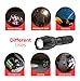 PowerBear LED Tactical Flashlight [3 Pack] Water Resistant with 5 Light Modes