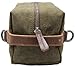 IBLUE Canvas Toiletry Bag Travel Dopp Kit Shaving Bag Cosmetic Makeup Bathroom Organizer