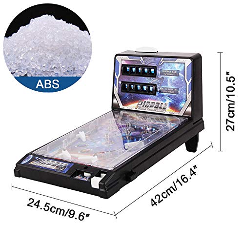 RPFF Mini Pinball Toys Electronic Pinball GamesSpace Super Pinball