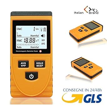 Comprobador de radiaciones, medidor de ondas ...