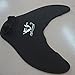 Qiyun Mermaid Swim Fin Mermaid Swim Fin, Kids Boys Swimming Diving Monofin Tails Fin Training Flippers, Black