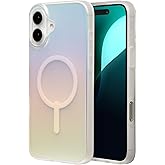 ZAGG Milan Snap iPhone 16 Plus Case - Color Changing Finish, MagSafe & Wireless Charging Compatible, Matte Iridescent Finish, 13ft Drop Protection, Graphene Reinforced, Eco-Friendly, Matte Iridescent
