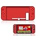 Nintendo Switch Surround Silicone Full Body Case, Soft Anti-slip Silicone Cover Skins Protective Case for Nintendo Switch 2017 (Red)