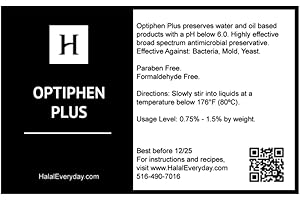 SAAQIN Optiphen Plus - Optiphen + Safe and gentle Preservative 8 Oz - Our formula of Optiphen with Sorbic Acid
