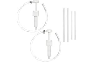 CCHRN 2 PCS Fluid Transfer Pump for Car, 8cc Per Pump Stroke Fluid Extractor with Hose & Suction Tubes, Lower Unit Gear Oil T