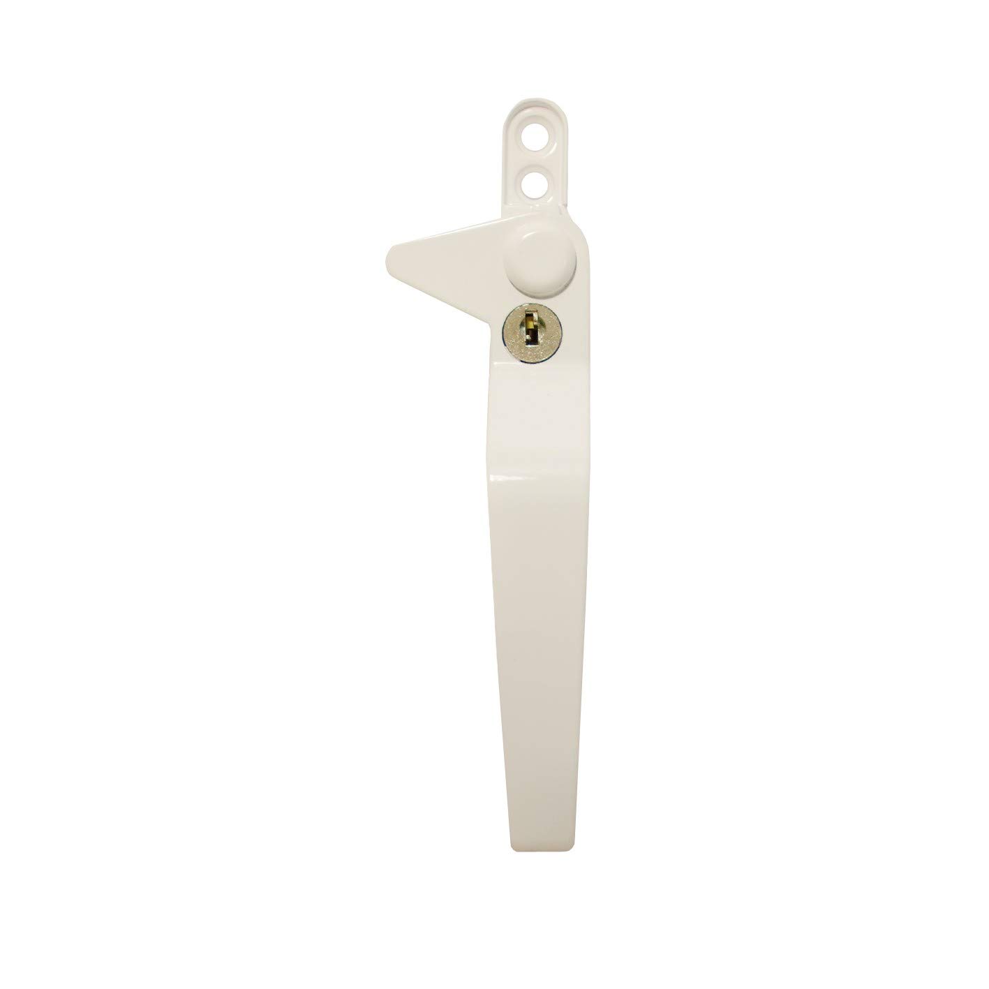 WindowParts WP Original Flexi Cockspur Right Hand Window Handle - Universal Adjustable Stack Height 9mm, 17mm, 22mm (White) — image 1