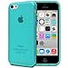 Fosmon DURA-FROST Ultra SLIM-Fit Case Flexible TPU Cover for New Apple iPhone 5C (2013) - Teal
