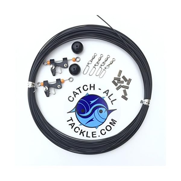 Black-Line-Outrigger-rigging-Kit-LineBallsClipsSnaps-Crimps