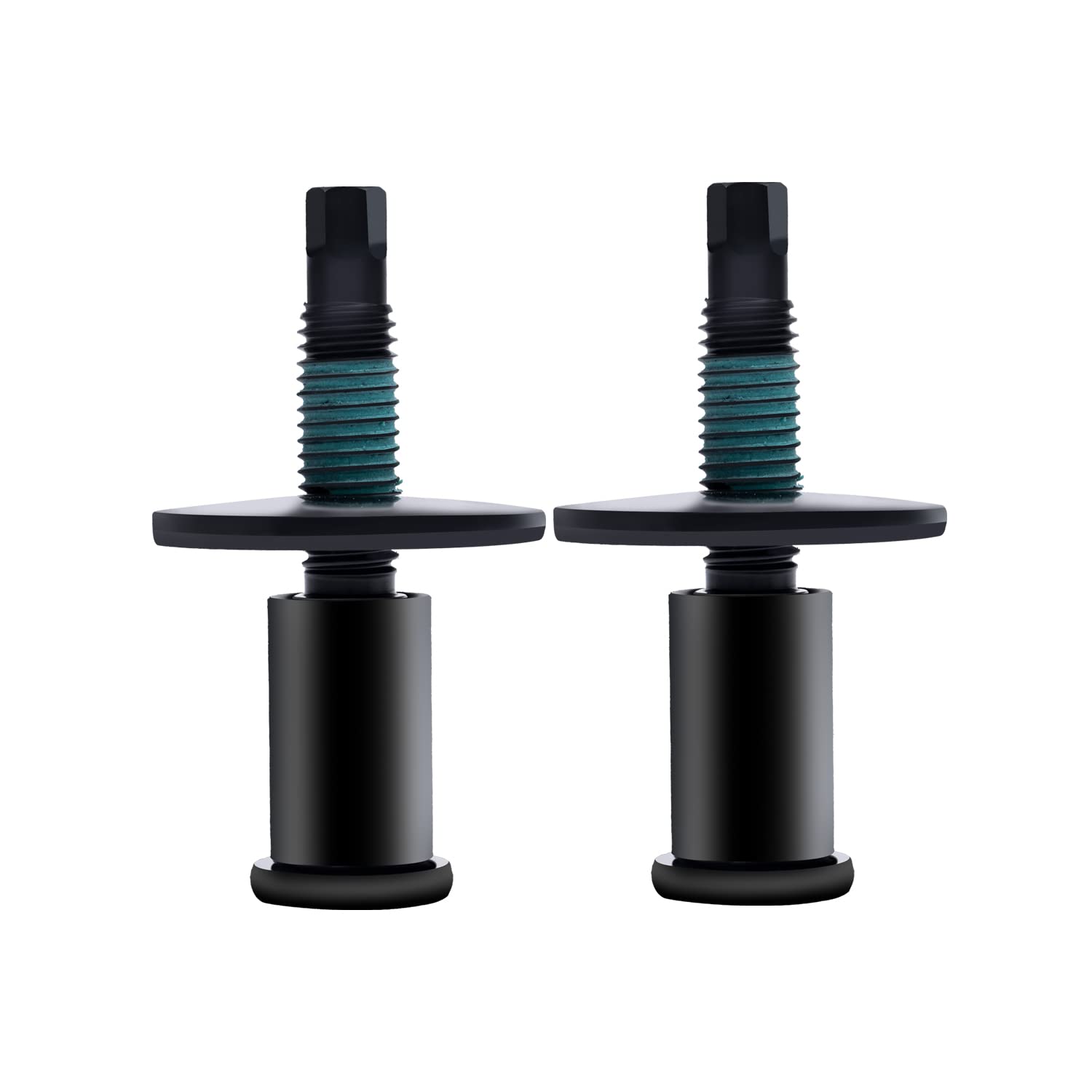 2 Serrature Posteriori Per Portellone Ford F150 F250 F350 (1997-2016). Ricambio Originale Ford, Nero.