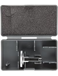 Brown & Sharpe TESA Interapid 312 indicador de prueba con dial, de tipo vertical, en pulgadas, rosca M1.7 x 4, vástago de 157 1000 pulgadas de diámetro, Blanco, 1