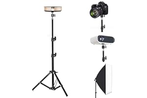 Mini Projector Tripod Stand,Lightweight Portable Projector Photography Light Stand Camera Tripod Flexibly Adjustable Height 2