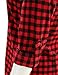 Fifth Parallel Threads F.P.T. Women's Junior Roll up Sleeve Plaid Button Down Shirt
