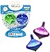 Hanukkah Dreidel - Musical Light Up Spinning Tops Set - Plays 2 Classic Hanukkah Songs - Assorted Colors 2 Pack