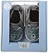 Robeez Boys' Loafer, Brainy Bear Grey, 12-18 Months M US Infant