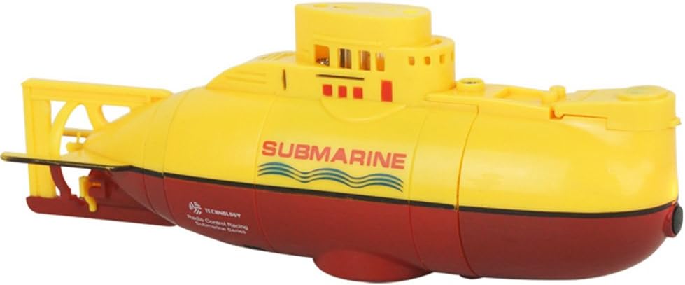 Amazon Liebeye ミニ潜水艦 高速ラジオリモコンボートモデル 電動 キッズおもちゃ 6チャンネル イエロー ラジコン ドローン 通販