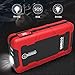 GOOLOO 600A Peak Car Jump Starter Portable Phone Power Bank (Up to 6.0L Gas or 4.5L Diesel Engine) with Dual USB Quick Charge Port Auto Battery Charger Pack Booster Built in LED Light, Black/Red