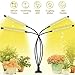 Grow Light, Growing Lamps for Indoor Plants, Ochter 80 LED Grow Light, Full Spectrum Plant Grow Lights for Plants Growth with 3/6/12H Intelligent Timer, 10 Dimmable Levels, USB or AC Powered