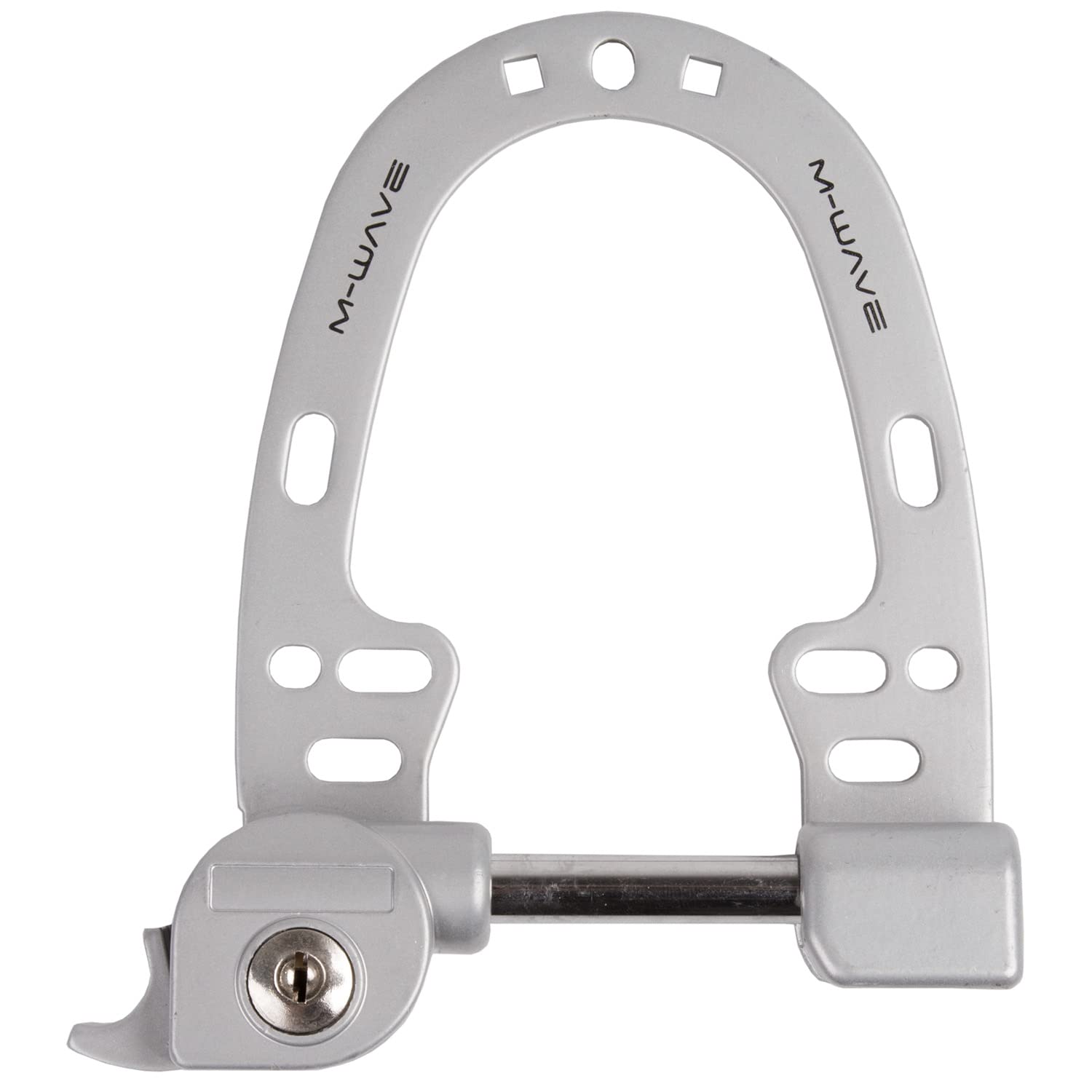M-Wave Bicycle Lock - Silver