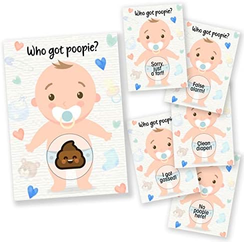 Baby Shower Games 33 Raffle Cards