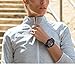 Fullife Galaxy Watch 42mm Band Nylon Replacement Sport Loop with Hook and Loop Fastener Wrist Strap Compatible for Garmin VivoActive 3 Bands,Galaxy Watch Active 2 44mm Smart Watch Black