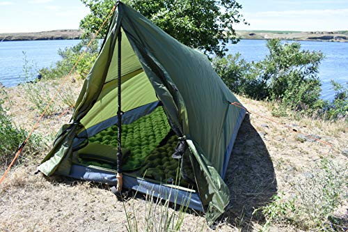 River Country Products Trekker Tent 1V, Lightweight One Person Backpacking Tent with Vestibule