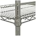 Alera ALE Industrial Heavy-Duty Wire Shelving Starter Kit, 4-Shelf, 48w x 24d x 72h, Silver