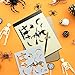 Halloween DIY Decorative Stencils Set of 8 Pack for Painting on Wood, Craft Cards Making, Human Body Painting, Home Decor