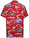 Hawaiian Shirt 41 Mens Christmas Santa Claus Party Aloha Holiday Red L