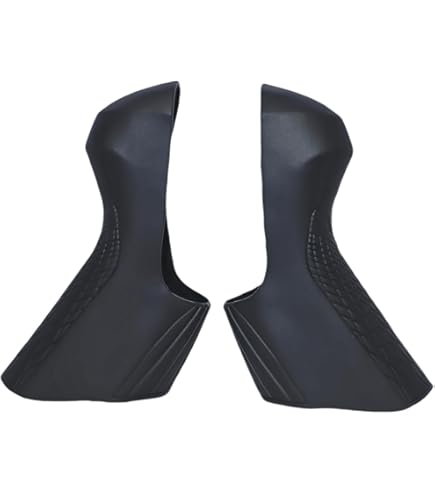Shimano Ultegra ST-R8050 Di2 STI Lever Hoods, Black, Pair