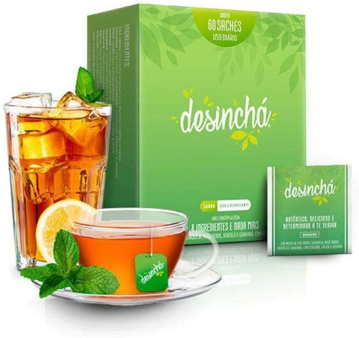 Caixa com 50 sachês de Desinchá