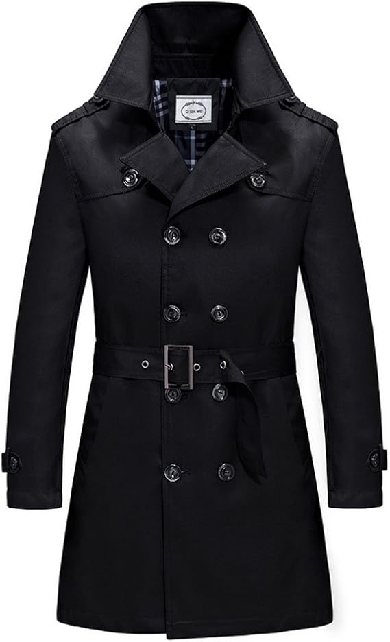 Amazon ヒトミ Hitomi スプリングコート ビジネスコート ダスターコート メンズ 秋冬 Pコート トレンチコート ジャケット 大きいサイズ 上着 長袖 無地 シンプル ブリティッシュ 修身 カジュアル コート 全3色 M 5xlサイズ コート ジャケット 通販