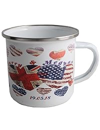 Dreamair boda real estaño taza esmaltada (Harry &