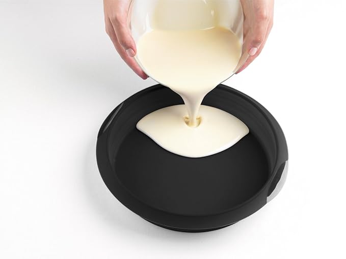 Lékué Redondo 24 Negro Molde Silicona, 24 cm: Amazon.es: Hogar