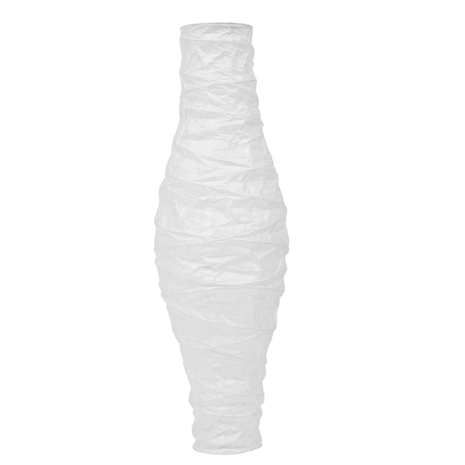 Uonlytech Floor Lamp Lampshade Nordic Simple Vertical Paper Light Cover 54 Inch Tall Paper Floor Lamp Shade for Indoor Lighting
