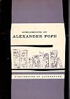 Discussions of Alexander Pope