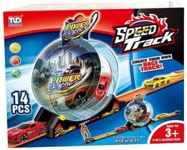 E-Chariot Speed Track Power Racing Set 14 Pcs (68835)