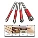 Baowox 1/4 Inch Shank Top End Bearing Flush Trim Router bits Set 1/4
