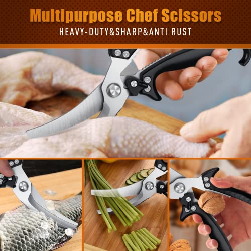 TIJERAS Kitchen Shears Heavy Duty Professional Food Cooking Scissors