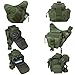 G4Free Multi-Functional Tactical Messenger Bag Utility Pouch Versipack (Army Green)