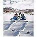 Snow Tube - Super Big 47 Inch Inflatable Snow Sled with Rapid Valves - Heavy Duty Inflatable Snow Tube Made by Thickening Material of 0.6mm - Free Waterproof Carrying Bag[Kids&Adults]