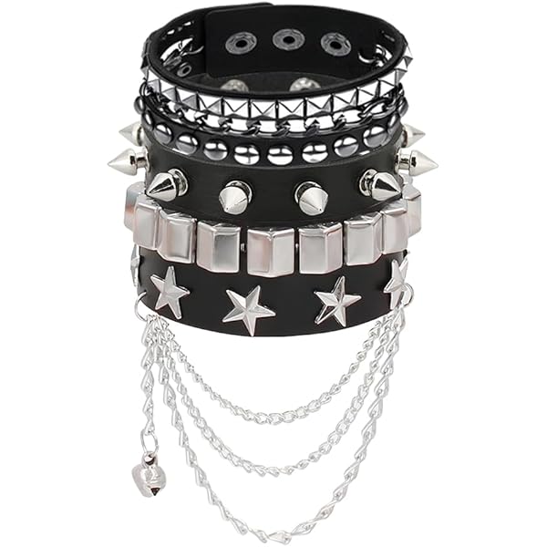 Amazon.com: TQZQ Fairy Grunge Bracelet for Women Star