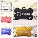 Personalized Engraving Letters Pet ID Tags Dog Metal Brand Dog Cat Information Cards Bone Shape