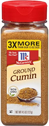 McCormick Ground Cumin, 4.5 OZ (Pack of 1)