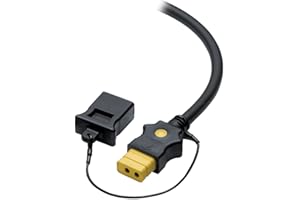 Cannon 1903017 Battery End Cable Downrigger Accessory, 3-Foot, Black