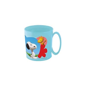 Taza plastico microondas 36cl Peanuts (12/24): Amazon.es ...
