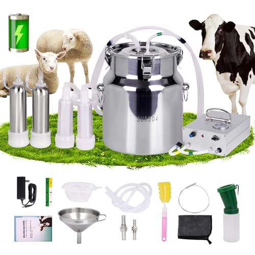 PKNYBZH 8L Dual-Purpose Milking Machine