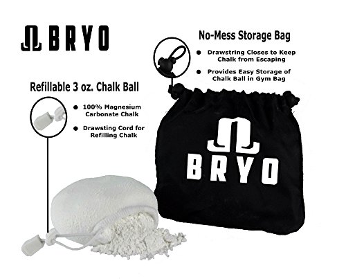Refillable-3-oz-Chalk-Ball-Sock-Magnesium-Carbonate-with-No-Mess-Storage-Bag-to-Dry-Hands-and-Increase-Grip-for-All-Exercises-and-Athletics-Weightlifting-Crossfit-Gymnastics-Rock-Climbing