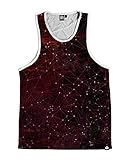 INTO THE AM Elevated Collection Men's All Over Print Casual Tank Top Shirts